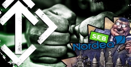Nordic Resistance Movement vs Nordea, SEB banks
