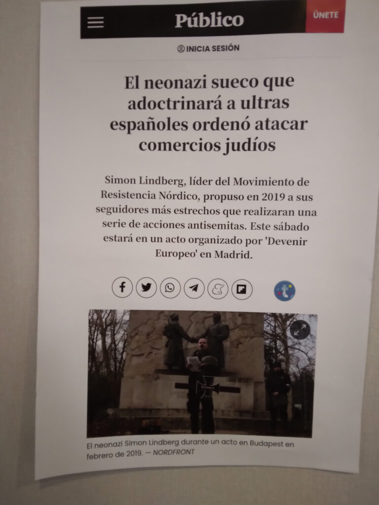 Spanish media report, NRM in Spain