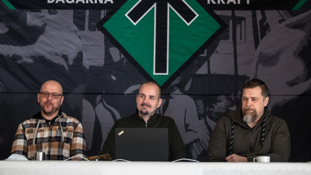 Nordic Resistance Movement Organisation Days 2023 leadership panel