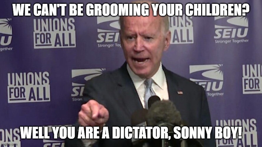 Joe Biden grooming kids