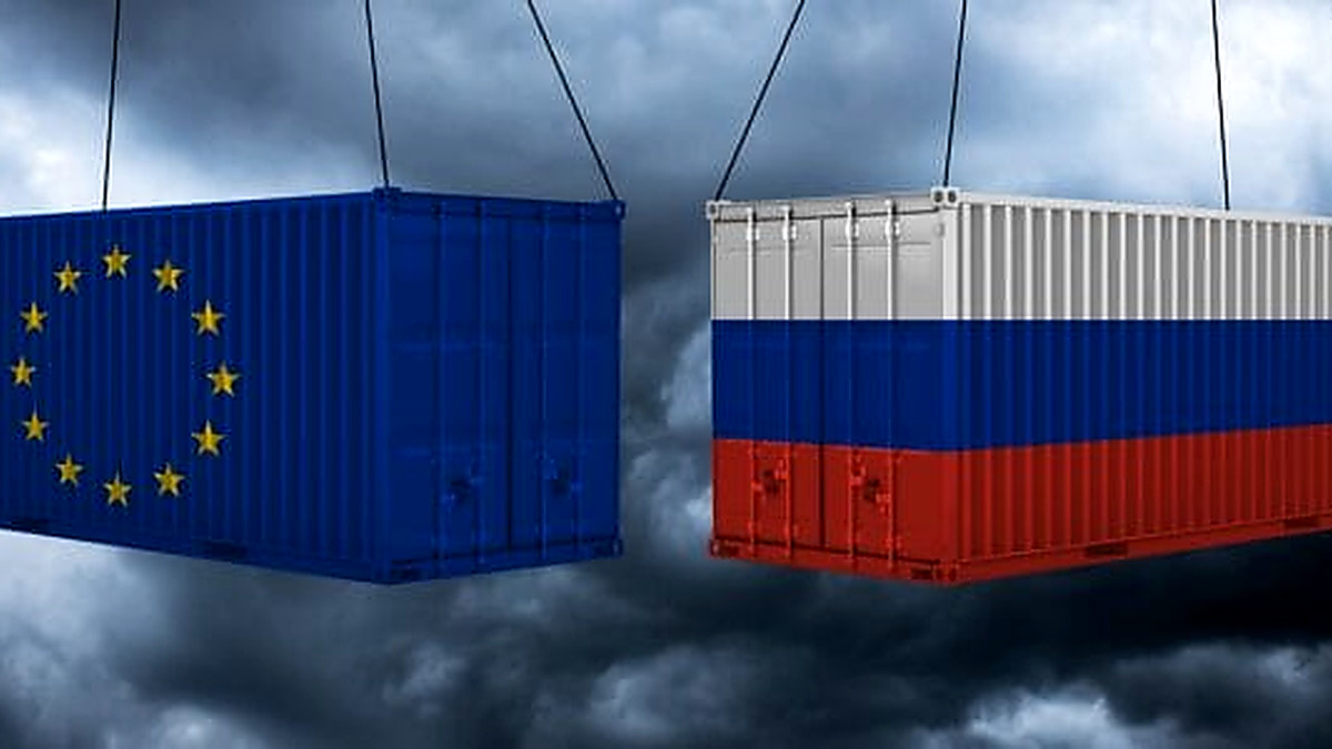 The European Union and Russia worsened their trade relationship after Russia's invasion of Ukraine in 2022.